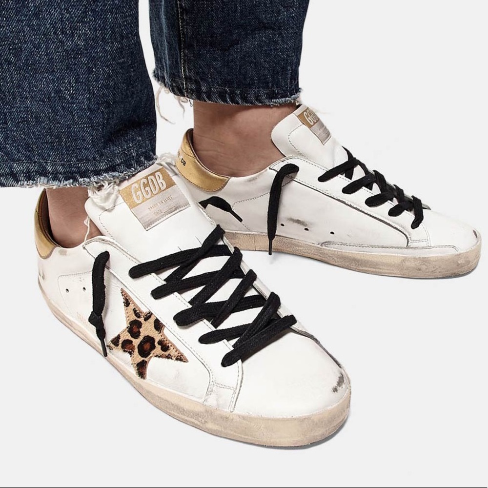 Golden Goose Superstar - Cheetah print